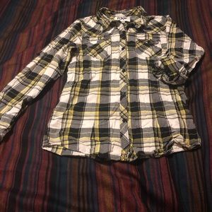 Women’s embellished Fox racing flannel